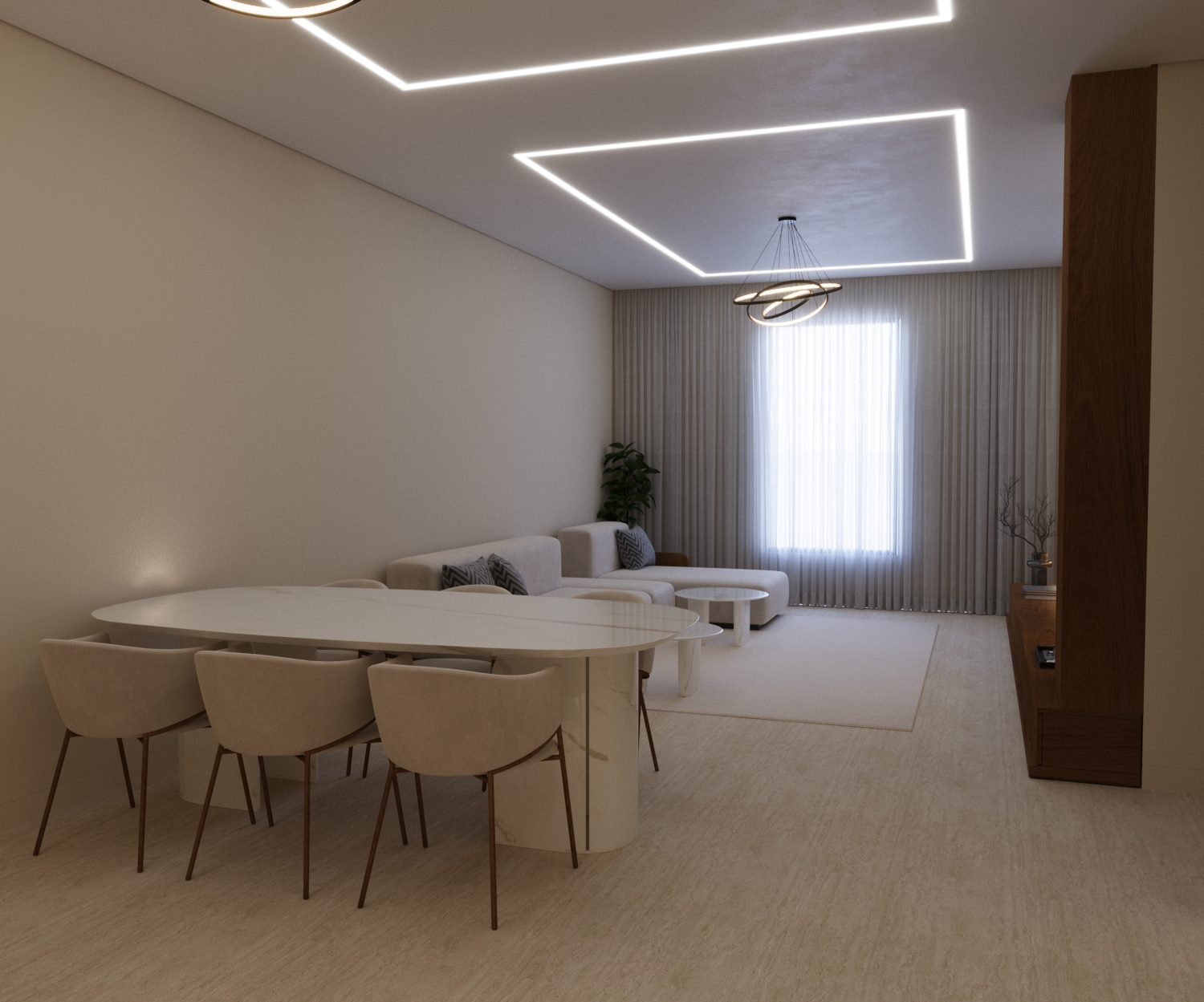 Living room of Al Zahra Living 1