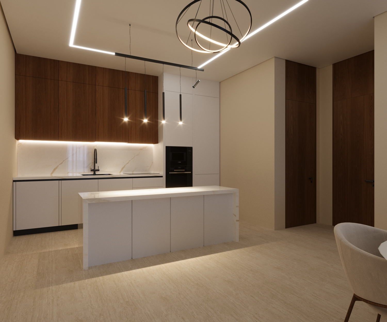 Living room of Al Zahra Living 1
