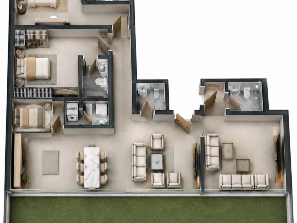 Al Zahra Living 2 – Unit R01