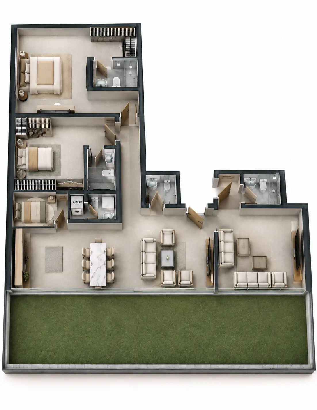 Al Zahra Living 2 – Unit R01